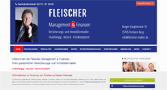 Desktop Screenshot of fleischer-makler.de